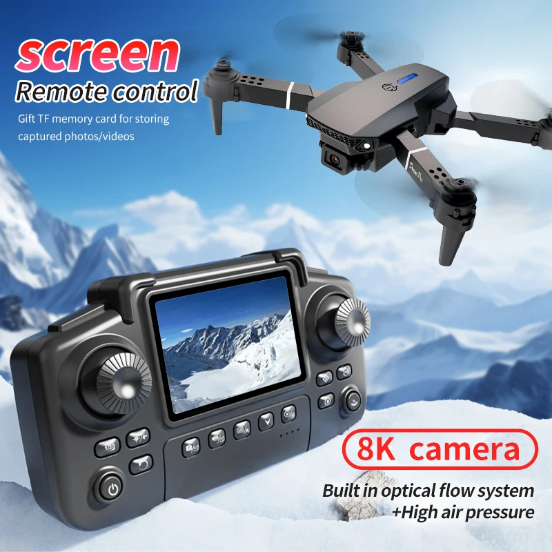전문 E88 프로 드론 스크린 8K HD 카메라 WiF - Drone Kit Professional 리뷰 및 가격