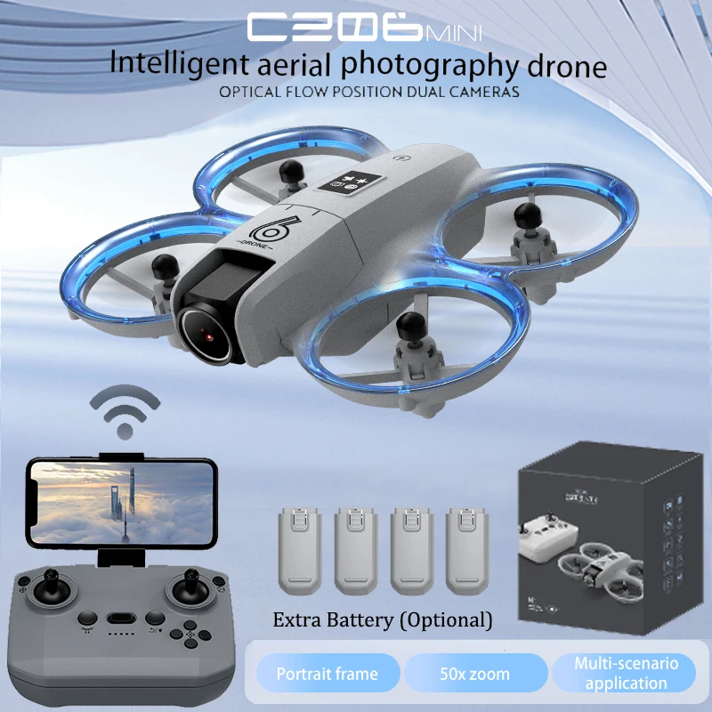 CZ06 미니 RC 쿼드콥터 드론 - 480P HD 듀 - Drone Kit Tricopter 리뷰 및 가격