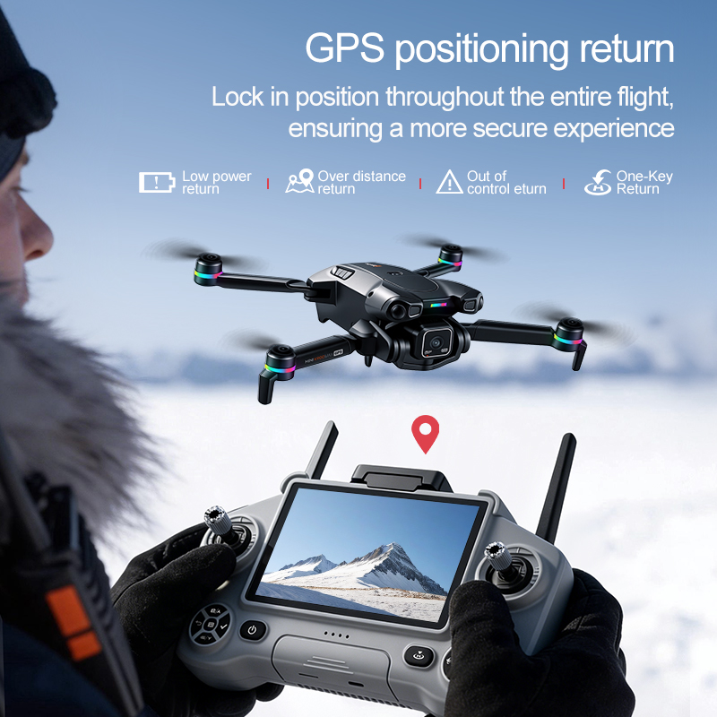 새로운 K900 MAX GPS 드론, 4K 전문가용 H - Drone Kit With Camera 리뷰 및 가격