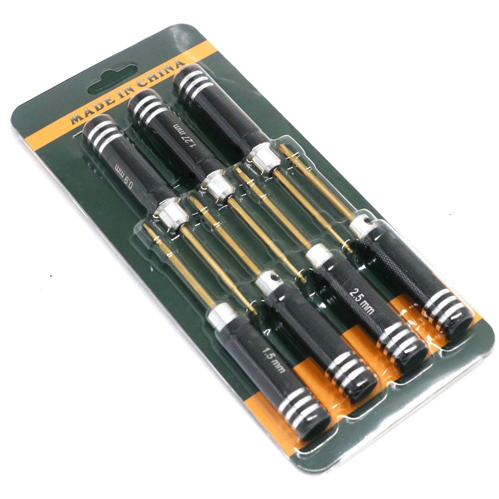 7pcs 티타늄 도금 미니 정밀 육각 스크루 드라이버  - Drone Kit Beginner 리뷰 및 가격